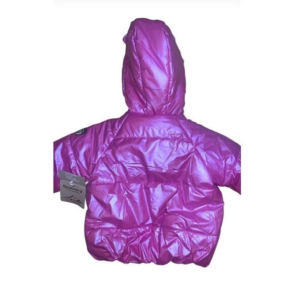 Bearpaw Metallic Puffer Coat - Picture 4 of 6